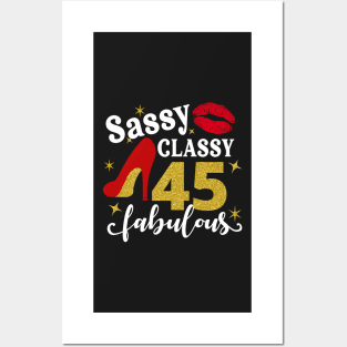 Sassy classy 45 fabulous Posters and Art